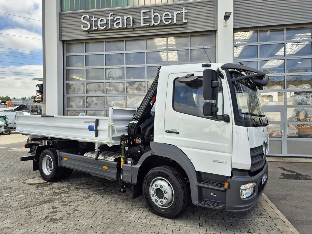Mercedes-Benz Atego 1224 KK Kipper+Kran+Funk+Greifersteuerung - Tipper, Crane truck: picture 3 Mercedes-Benz Atego 1224 KK Kipper+Kran+Funk+Greifersteuerung - Tipper, Crane truck: picture 3