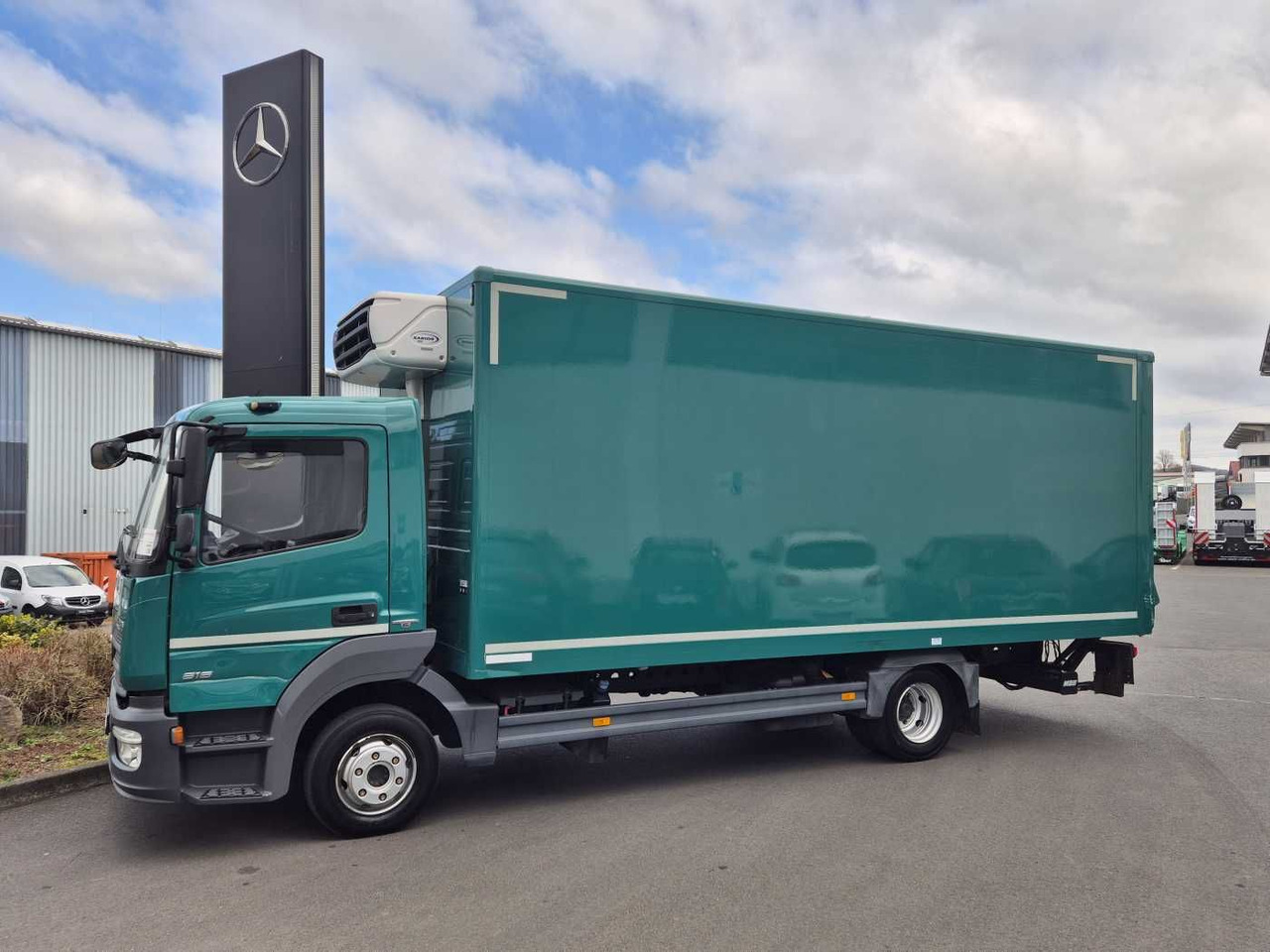 Mercedes-Benz Atego 816 L Carrier Xarios 500 Ladebordwand Tür - Refrigerated van: picture 3 Mercedes-Benz Atego 816 L Carrier Xarios 500 Ladebordwand Tür - Refrigerated van: picture 3