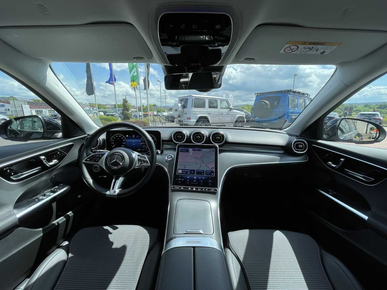 Sedan Mercedes-Benz C 180 9G Avantgarde Memory+Distr+ 360°+Keyless+L: picture 11