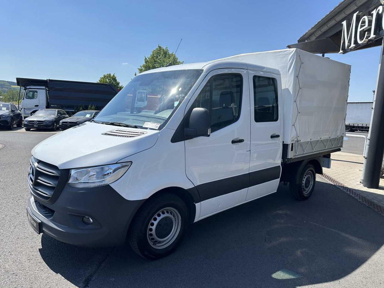 Mercedes-Benz Sprinter 215 CDI DoKa 9G Klima AHK Tempomat SHZ - Curtain side van: picture 3 Mercedes-Benz Sprinter 215 CDI DoKa 9G Klima AHK Tempomat SHZ - Curtain side van: picture 3