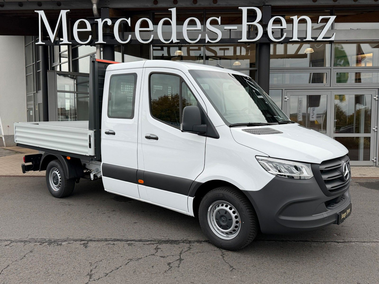 Mercedes-Benz Sprinter 319 CDI 3665 DoKa AHK Klima LED - Flatbed van, Combi van: picture 1 Mercedes-Benz Sprinter 319 CDI 3665 DoKa AHK Klima LED - Flatbed van, Combi van: picture 1