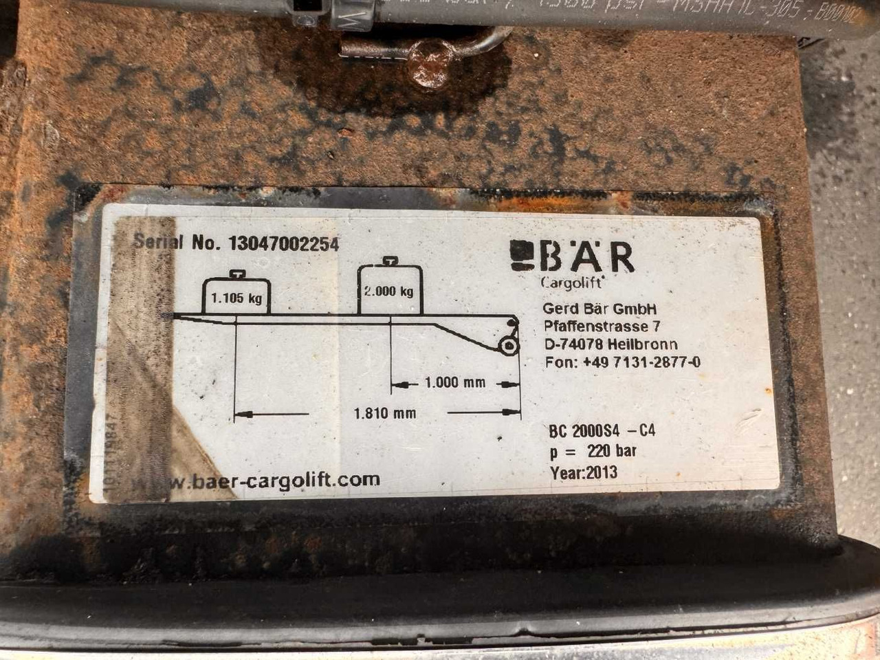 Refrigerator trailer Rohr RZK/18 IV Kühlkoffer Carrier Bär LBW: picture 10