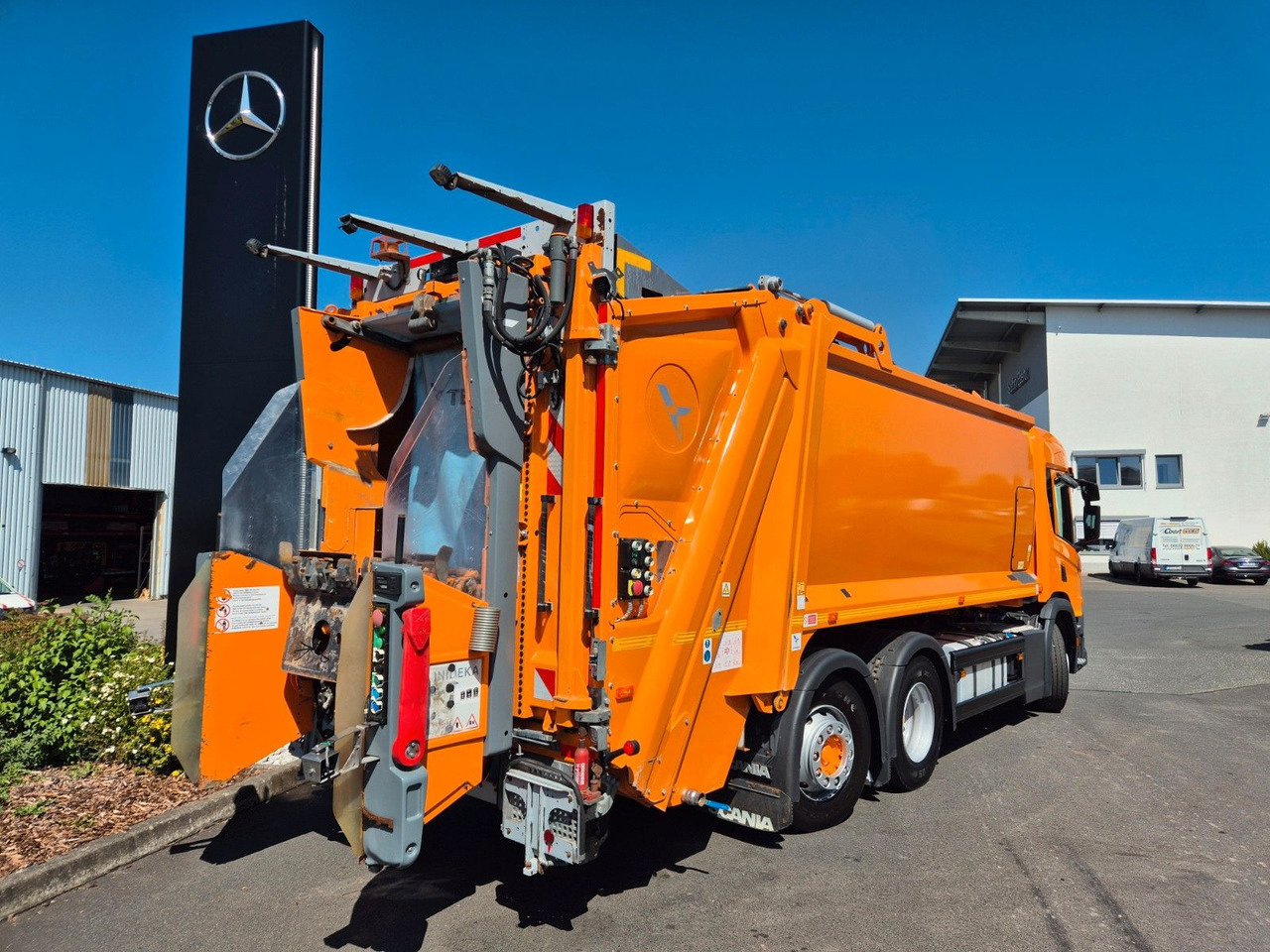 Garbage truck Scania P 320 B6x2*4NA Olympus 21 W ASF Hecklader: picture 8