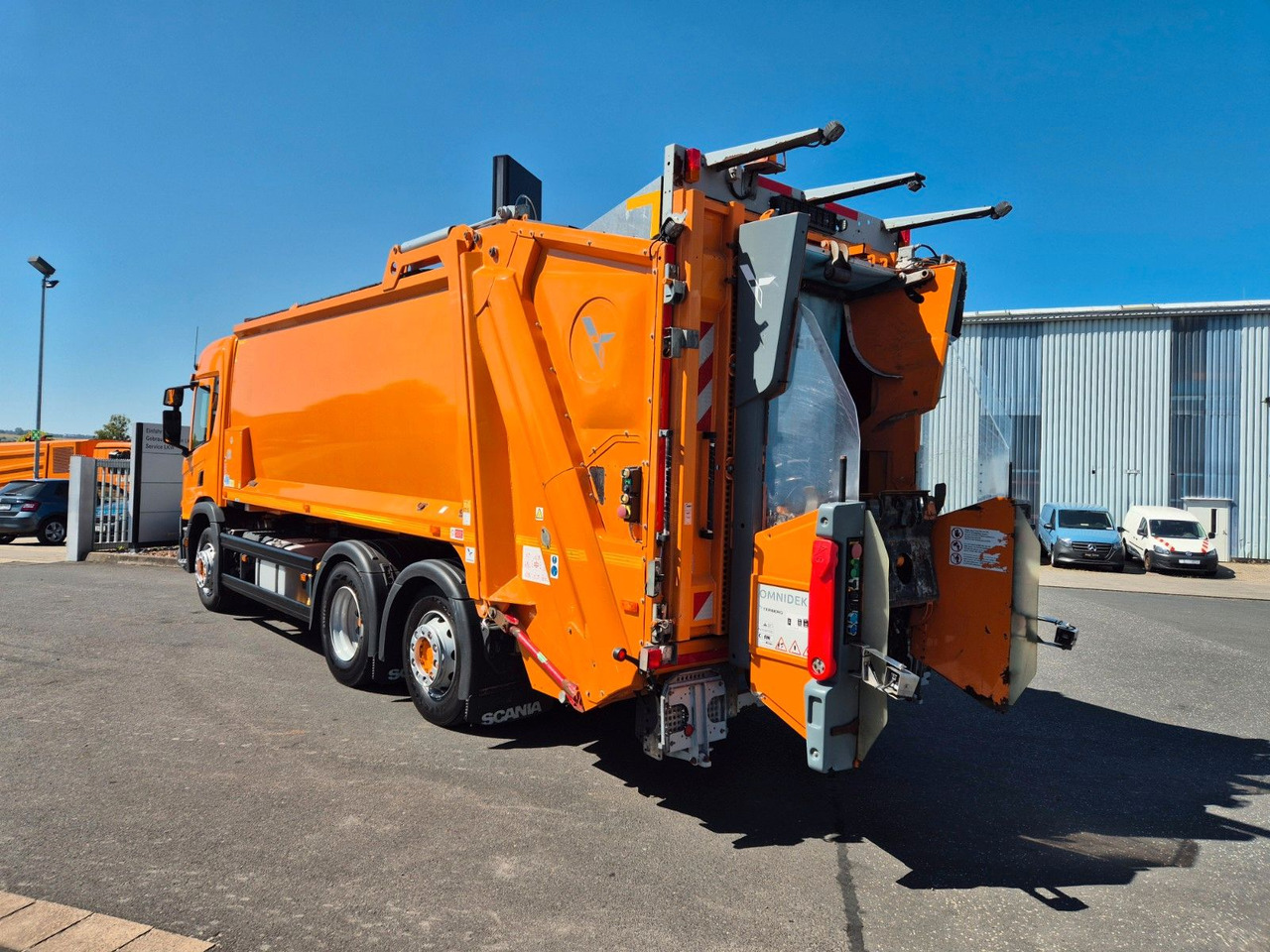 Garbage truck Scania P 320 B6x2*4NA Olympus 21 W ASF Hecklader: picture 6