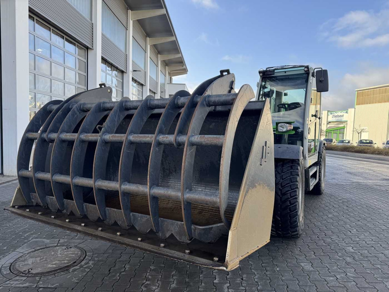 Wheel loader Sennebogen 355 E / Greifschaufel / nur 998h!: picture 6