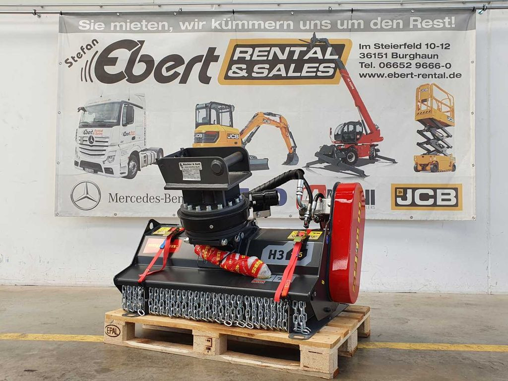 Seppi M. H3 105 /2-5to Mulcher Drehkranz lagernd Seppi M. H3 105 /2-5to Mulcher Drehkranz lagernd - Forestry mulcher: picture 1 Seppi M. H3 105 /2-5to Mulcher Drehkranz lagernd Seppi M. H3 105 /2-5to Mulcher Drehkranz lagernd - Forestry mulcher: picture 1