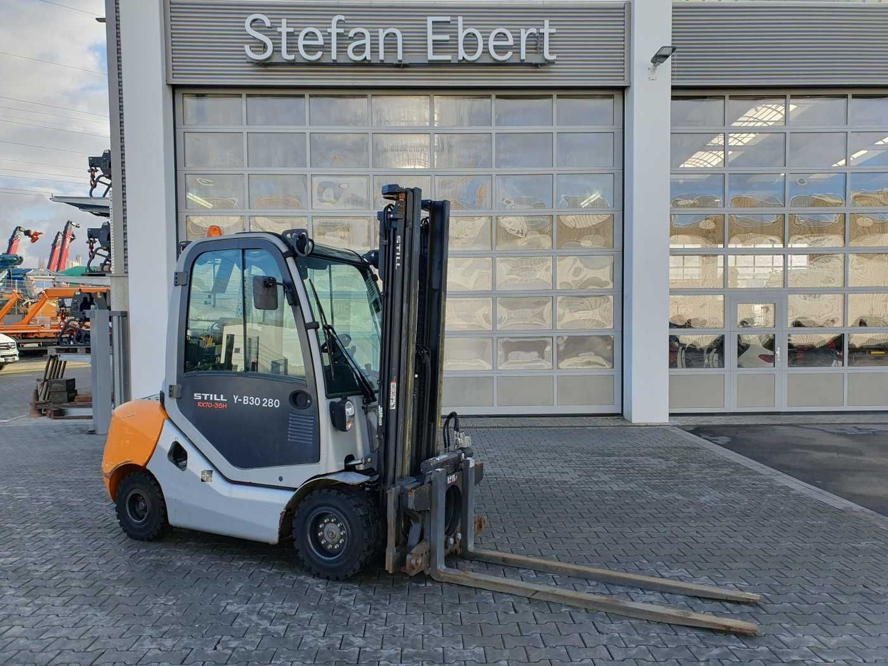 Still RX70-35 / Duplex: 3.50m / nur 1.065h / Drehgerät - Diesel forklift: picture 1 Still RX70-35 / Duplex: 3.50m / nur 1.065h / Drehgerät - Diesel forklift: picture 1