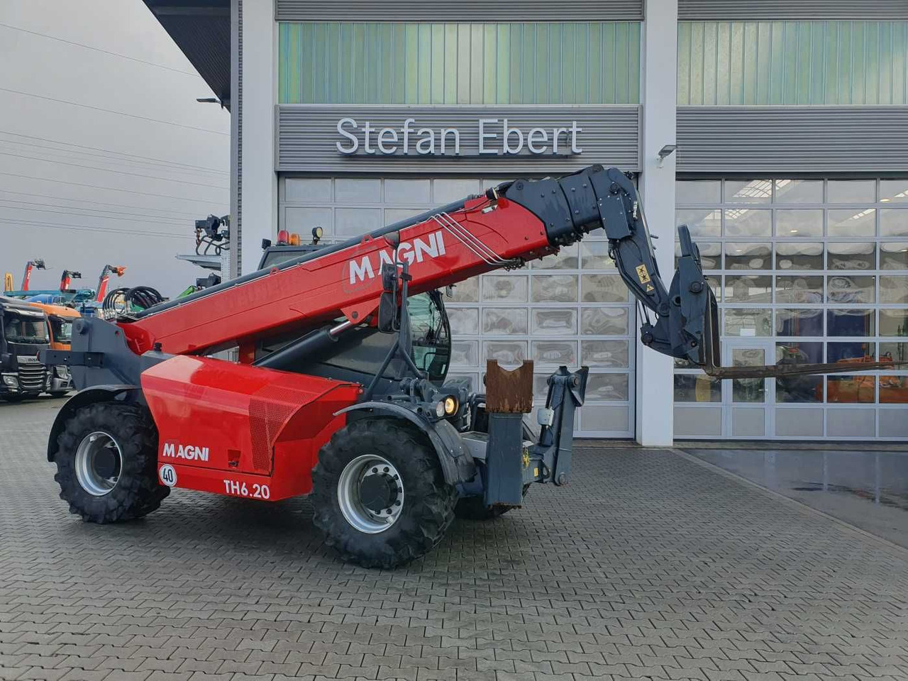 TH 6.20 / Gabel / Funk! / nur 1.719h! - Wheel loader: picture 1 TH 6.20 / Gabel / Funk! / nur 1.719h! - Wheel loader: picture 1