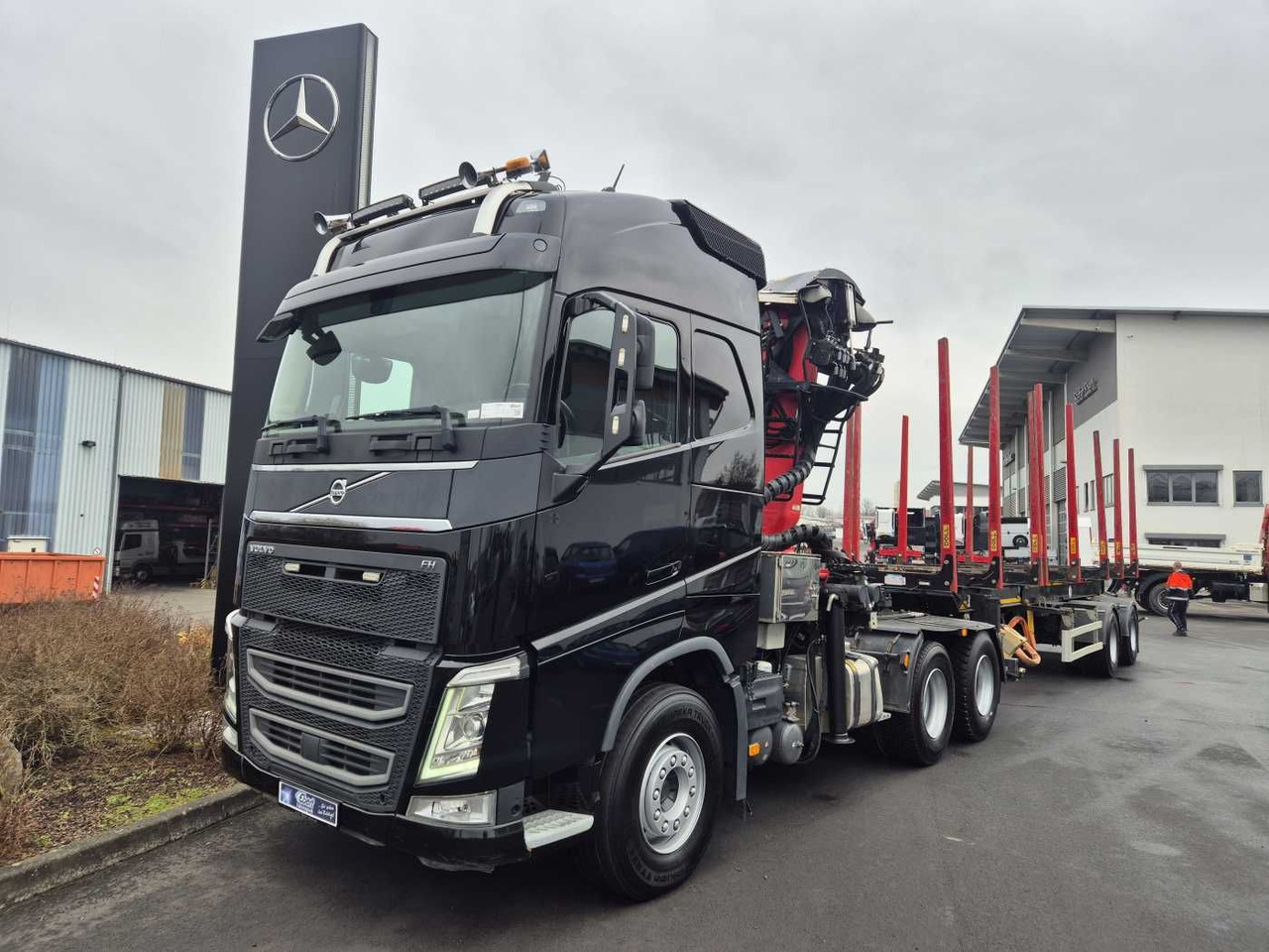Volvo FH 540 6x4 Palfinger S260Z96 Doll Teleskop-Langh - Log truck: picture 2 Volvo FH 540 6x4 Palfinger S260Z96 Doll Teleskop-Langh - Log truck: picture 2