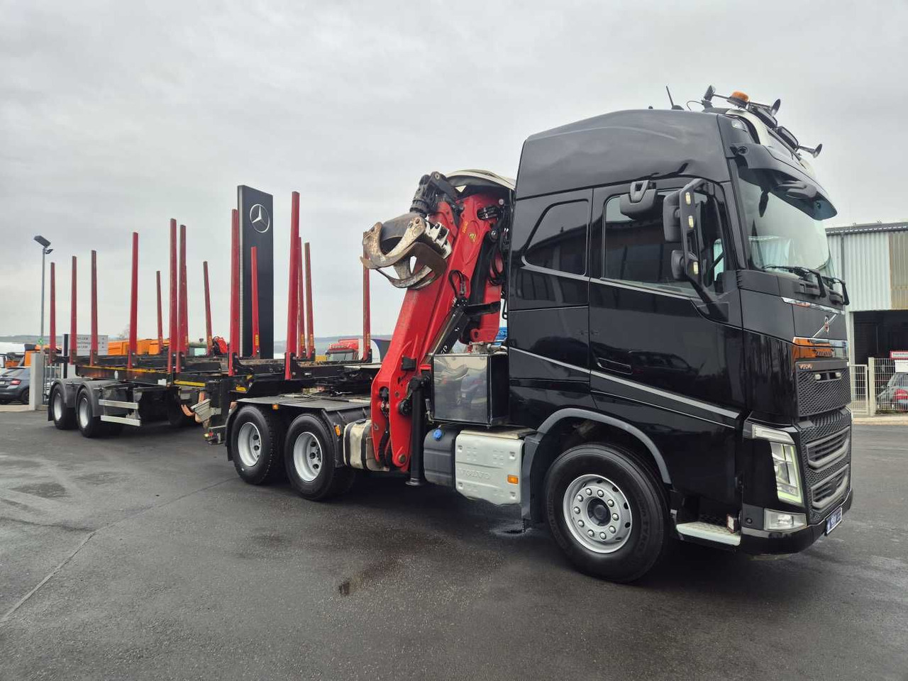 Volvo FH 540 6x4 Palfinger S260Z96 Doll Teleskop-Langh - Log truck: picture 3 Volvo FH 540 6x4 Palfinger S260Z96 Doll Teleskop-Langh - Log truck: picture 3