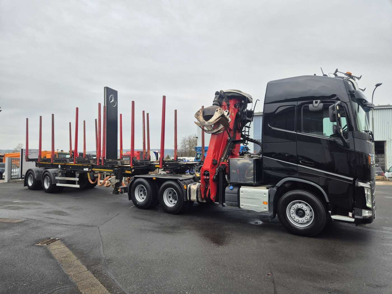Volvo FH 540 6x4 Palfinger S260Z96 Doll Teleskop-Langh - Log truck: picture 5 Volvo FH 540 6x4 Palfinger S260Z96 Doll Teleskop-Langh - Log truck: picture 5