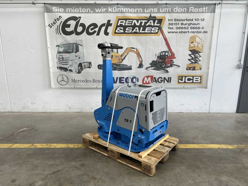 Weber Weber CR 7 Hatz-Diesel / 479kg / E-Start / DEMO - Vibratory plate: picture 1 Weber Weber CR 7 Hatz-Diesel / 479kg / E-Start / DEMO - Vibratory plate: picture 1