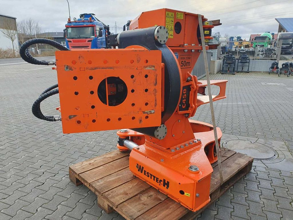 Felling head Westtech Woodcracker C450 Sammler Power Tiltator: picture 8