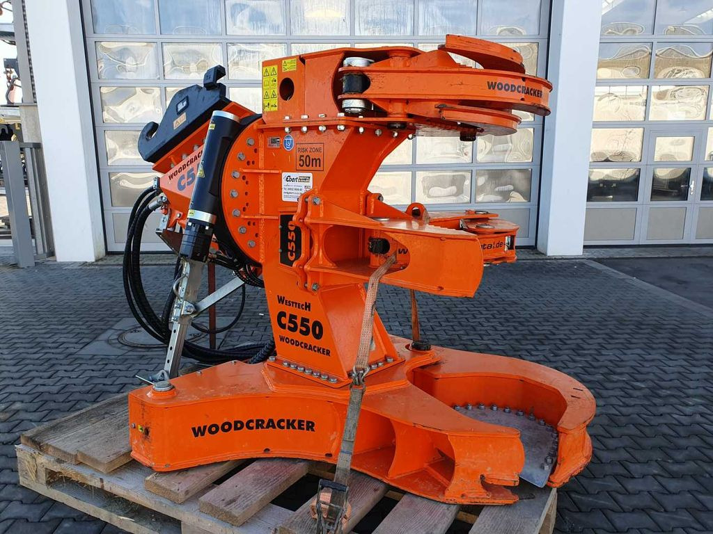 Westtech Woodcracker C550 Sammler Power-Tiltator - Felling head: picture 2 Westtech Woodcracker C550 Sammler Power-Tiltator - Felling head: picture 2