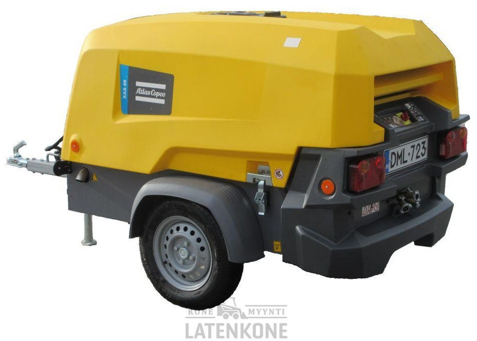 Atlas Copco XAS 88-7 StV Vaunukompressori UUSI - Air compressor: picture 3 Atlas Copco XAS 88-7 StV Vaunukompressori UUSI - Air compressor: picture 3