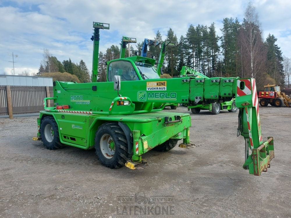 Telescopic handler Merlo Roto 40.25MCSS with basket, remote and jib: picture 7