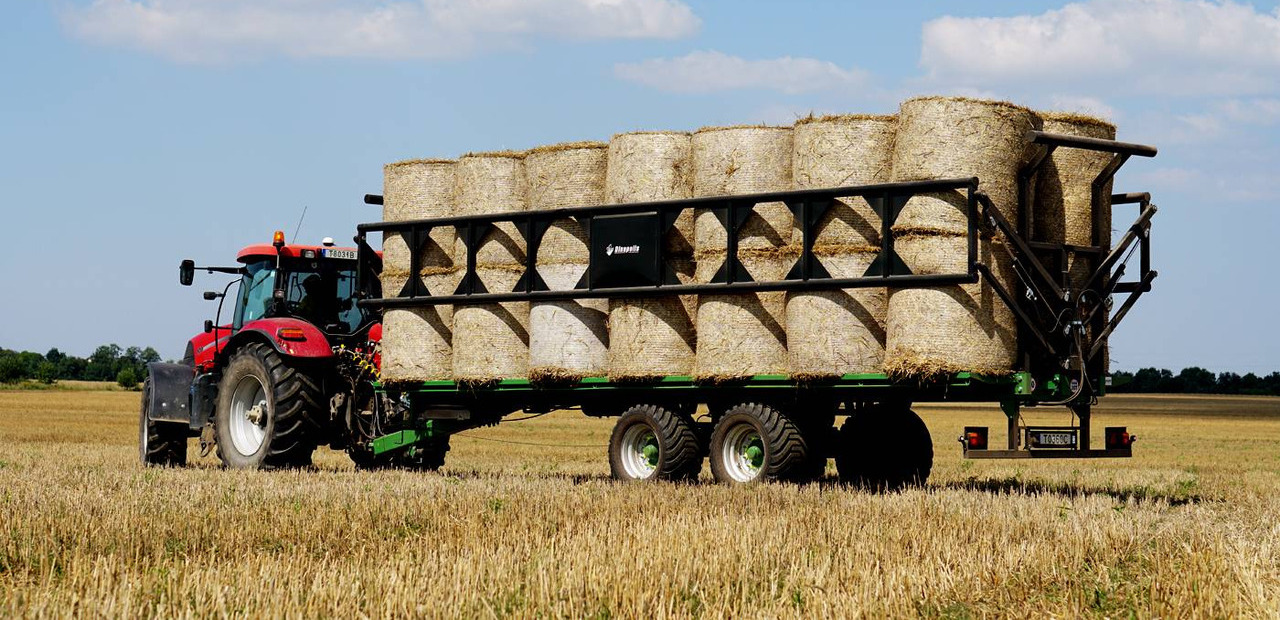 Dinapolis bale trailer 20t, RPP-9000 - Farm platform trailer: picture 2 Dinapolis bale trailer 20t, RPP-9000 - Farm platform trailer: picture 2