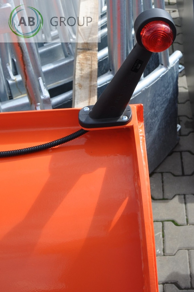 Snow plough for Agricultural machinery Metal-Technik snow plow  3.0 m category II: picture 7