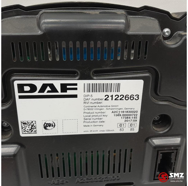DAF Occ instrumentenpaneel DAF - Dashboard for Truck: picture 3 DAF Occ instrumentenpaneel DAF - Dashboard for Truck: picture 3