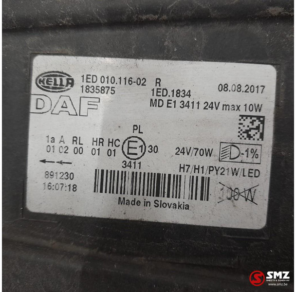 DAF Occ koplamp rechts DAF - Headlight for Truck: picture 3 DAF Occ koplamp rechts DAF - Headlight for Truck: picture 3