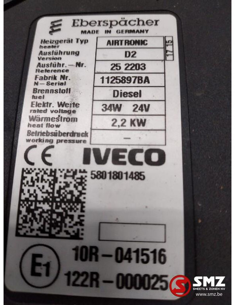 Iveco Occ standverwarming Airtronic D2 - Heating/ Ventilation for Truck: picture 3 Iveco Occ standverwarming Airtronic D2 - Heating/ Ventilation for Truck: picture 3