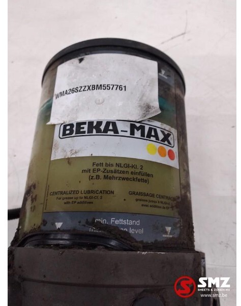 MAN Occ centrale vetsmering BEKAMAX EP 2000 MAN TGS - Frame/ Chassis for Truck: picture 4 MAN Occ centrale vetsmering BEKAMAX EP 2000 MAN TGS - Frame/ Chassis for Truck: picture 4