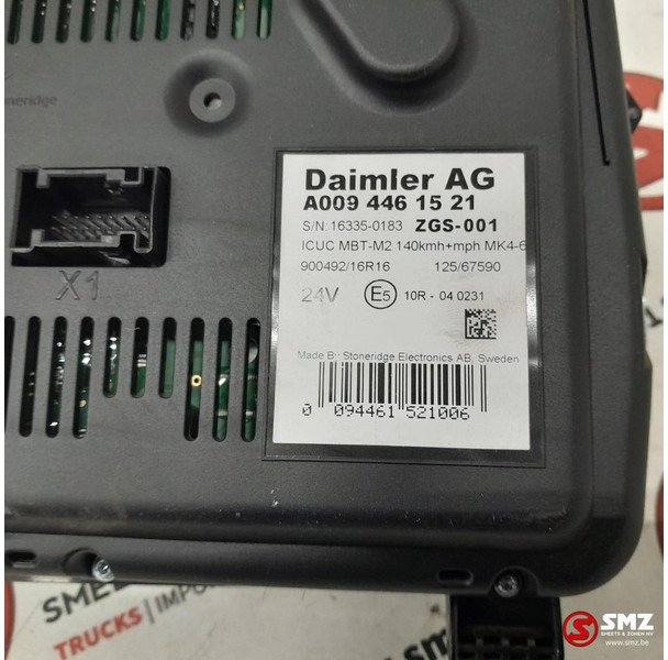 Mercedes-Benz Occ instrumentenpaneel Mercedes - Dashboard for Truck: picture 3 Mercedes-Benz Occ instrumentenpaneel Mercedes - Dashboard for Truck: picture 3