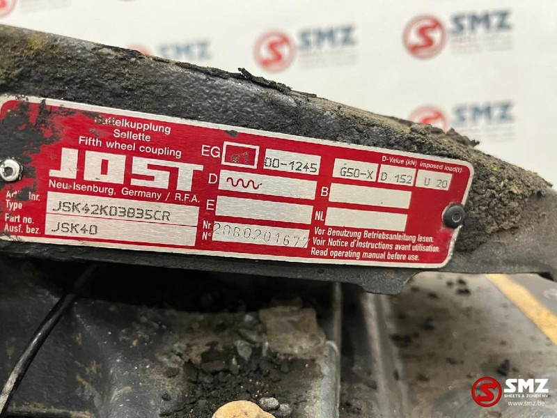 Jost Occ koppelschotel + montageplaat JSK42K 185mm JOST - Fifth wheel coupling for Truck: picture 5 Jost Occ koppelschotel + montageplaat JSK42K 185mm JOST - Fifth wheel coupling for Truck: picture 5