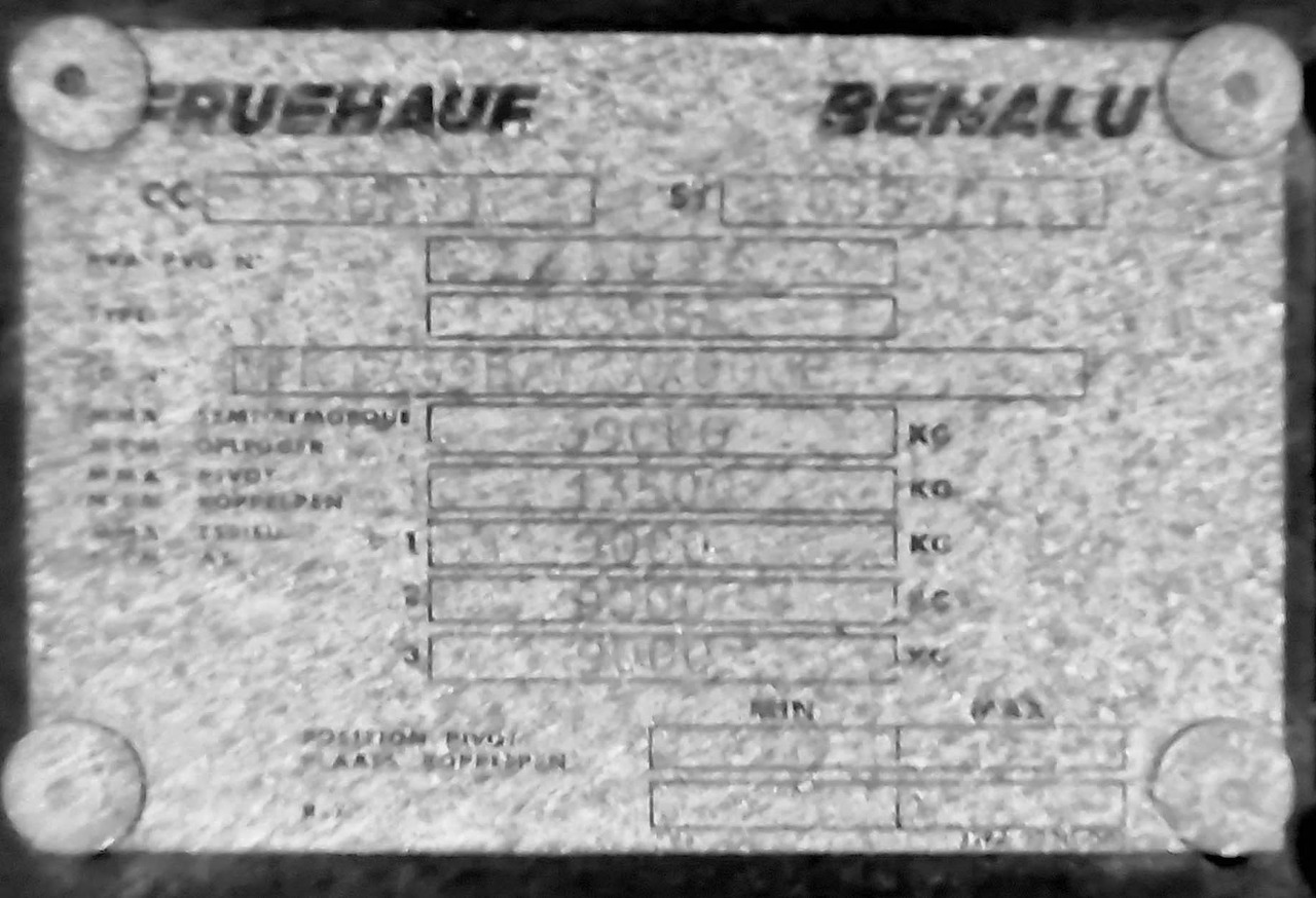 Tank semi-trailer FRUEHAUF Gas, compressed helium, hydrogen, Wasserstoff, 196 bar: picture 8