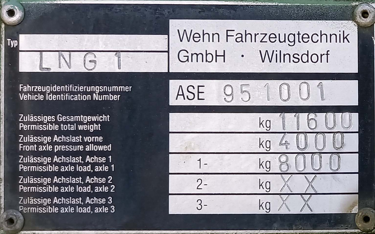 Municipal/ Special vehicle Messer Griesheim Tank semi-trailer LNG/CNG filling station Methan Gas Cryogenic: picture 24