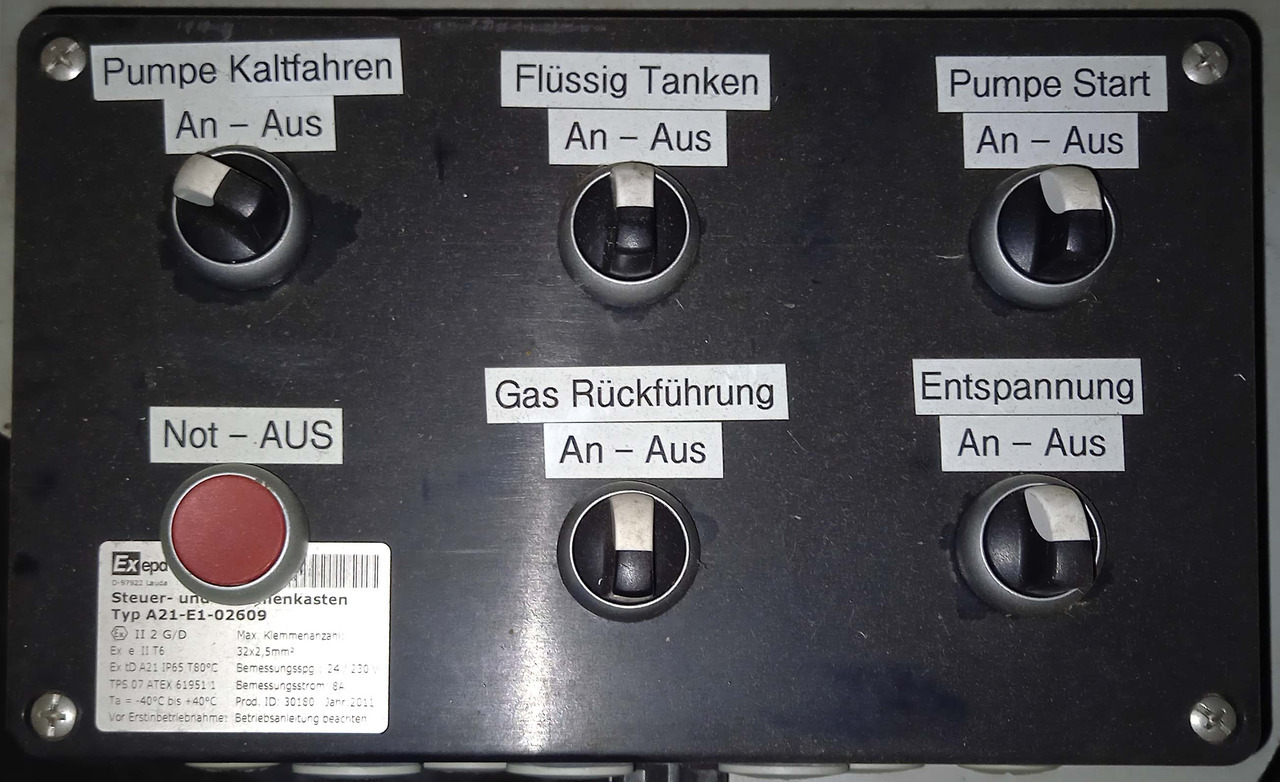 Municipal/ Special vehicle Messer Griesheim Tank semi-trailer LNG/CNG filling station Methan Gas Cryogenic: picture 28