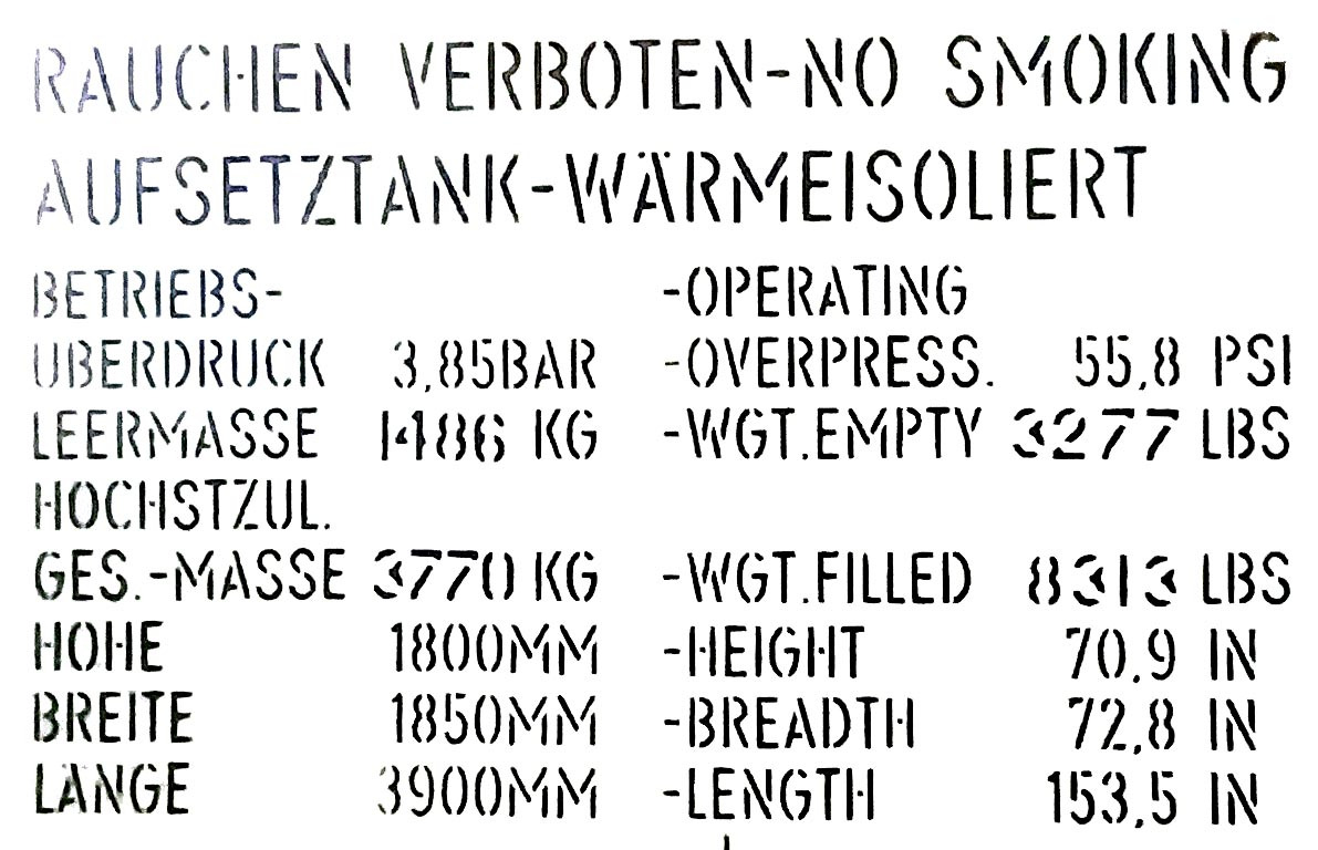 Tank trailer New Aurepa ADR Trailer tank nitrogen, oxygen, argon, gas, cryogenics CRYOBASE tanker: picture 9