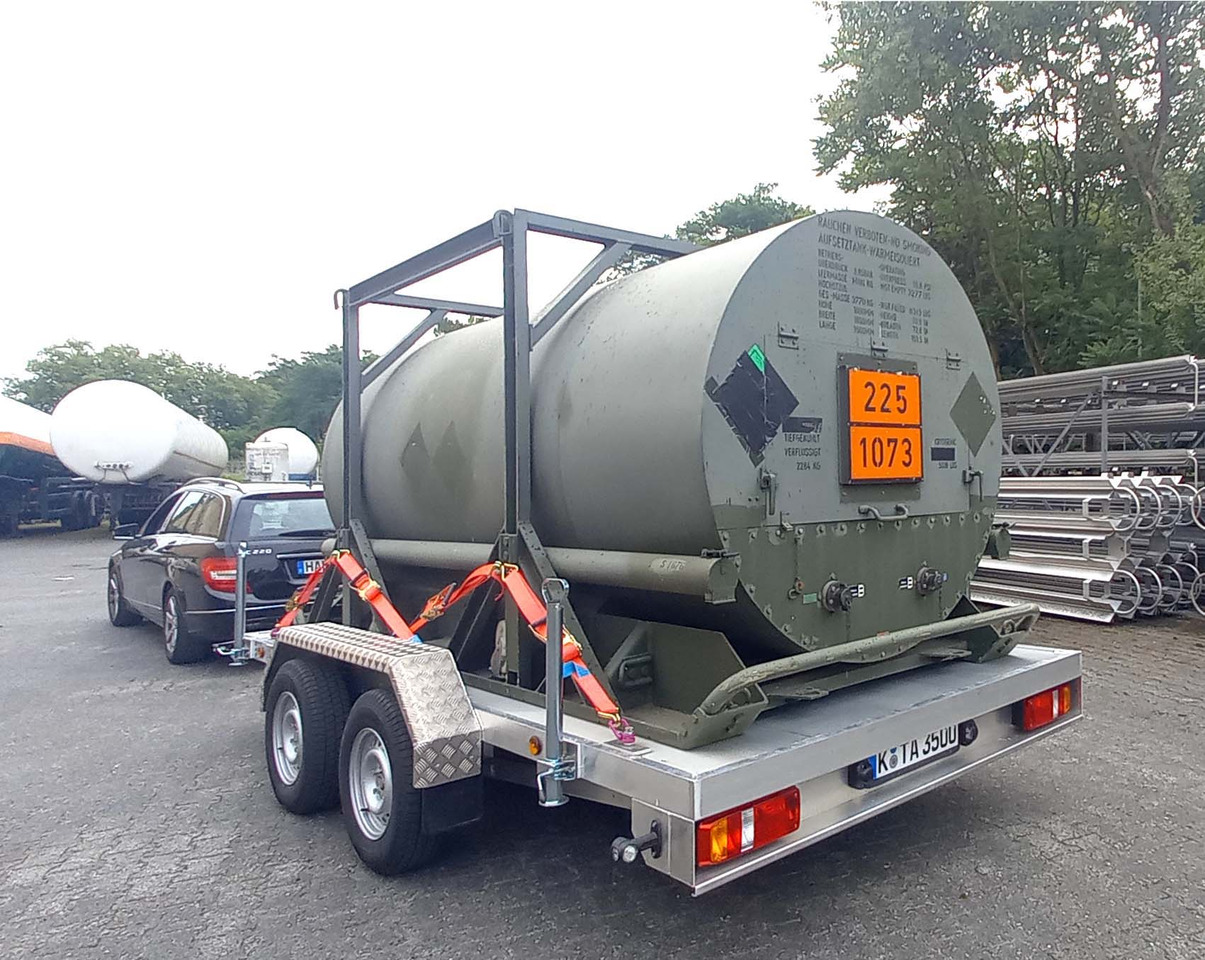 Tank trailer New Aurepa ADR Trailer tank nitrogen, oxygen, argon, gas, cryogenics CRYOBASE tanker: picture 11