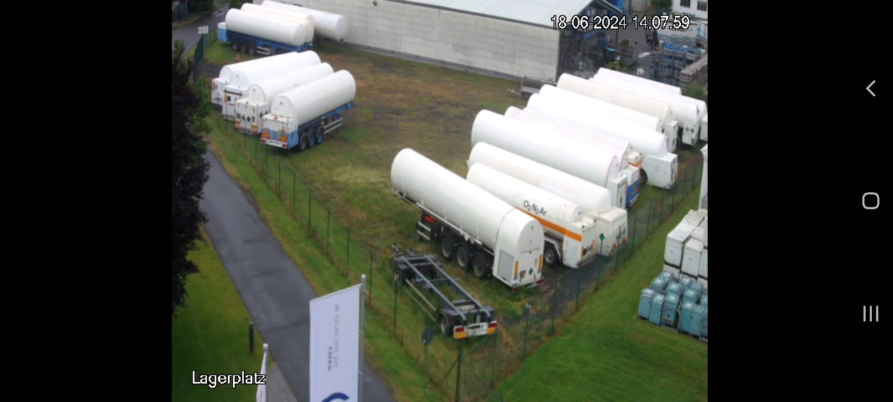 Trailer SAMRO CNG Tank Gas Methane Erdgas 200 Bar: picture 6
