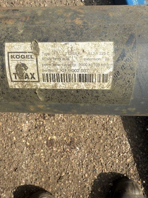 Kögel Kogel Schijfrem assen - Axle and parts for Truck: picture 3 Kögel Kogel Schijfrem assen - Axle and parts for Truck: picture 3