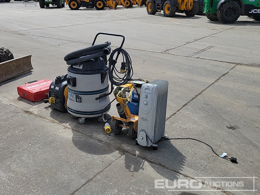 110 Volt Floor Polisher, Vacuum, Hilti Diamond Core Drill, Hammer Drill, 1.8kVA Generator, Space Heater - Construction equipment: picture 1 110 Volt Floor Polisher, Vacuum, Hilti Diamond Core Drill, Hammer Drill, 1.8kVA Generator, Space Heater - Construction equipment: picture 1