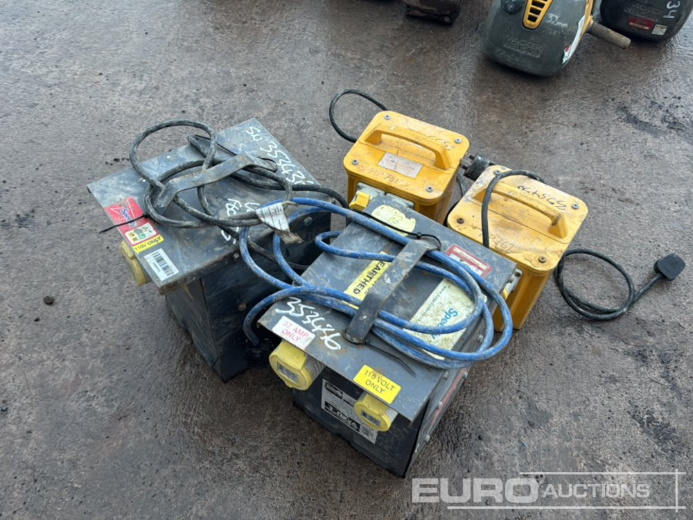 110 Volt Transformers (4 of) - Construction equipment: picture 3 110 Volt Transformers (4 of) - Construction equipment: picture 3