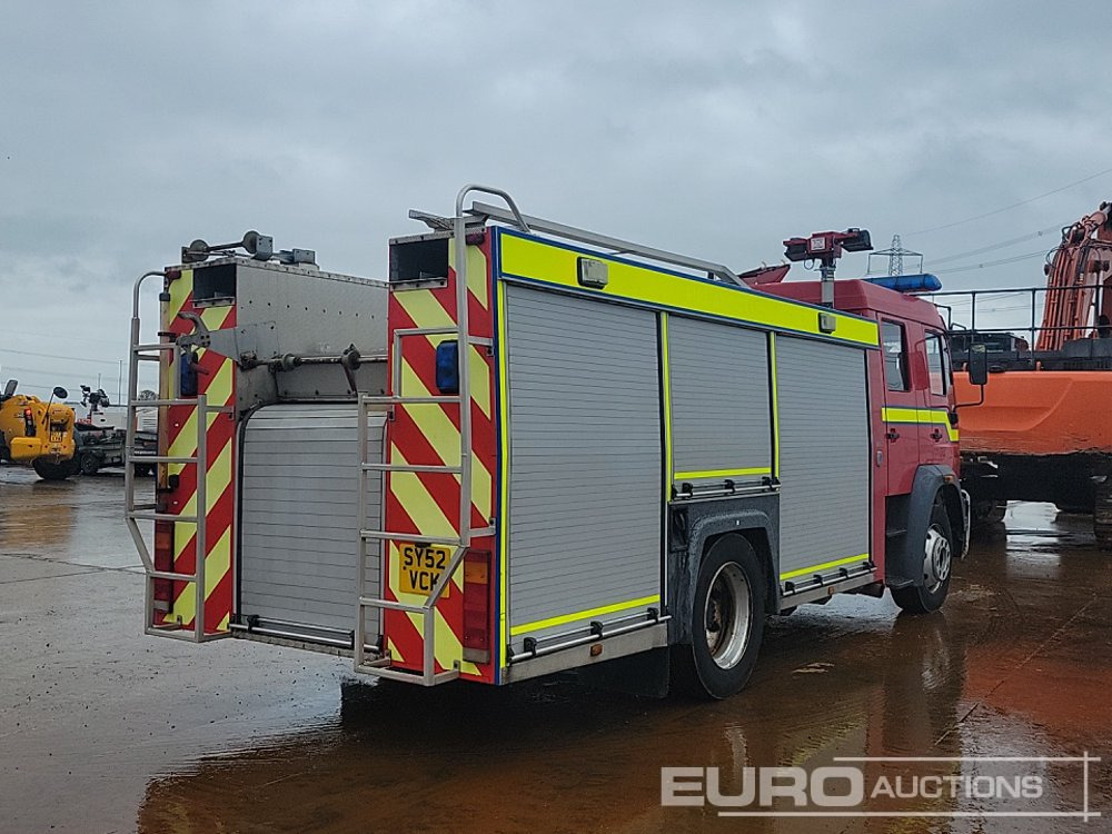 2002 MAN 4x2 Fire Engine, Automatic Gearbox (Reg. Docs. Available) - Fire truck: picture 5 2002 MAN 4x2 Fire Engine, Automatic Gearbox (Reg. Docs. Available) - Fire truck: picture 5