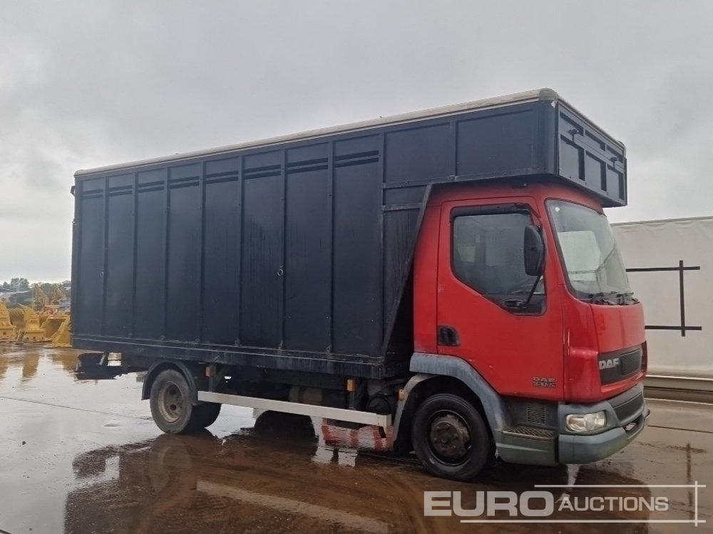 Livestock truck 2005 DAF LF45.130: picture 7