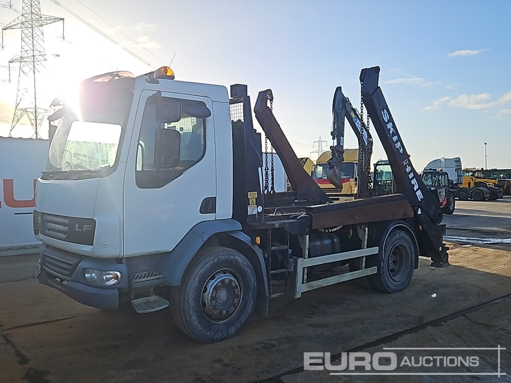 2008 DAF LF55.220 - Skip loader truck: picture 1 2008 DAF LF55.220 - Skip loader truck: picture 1