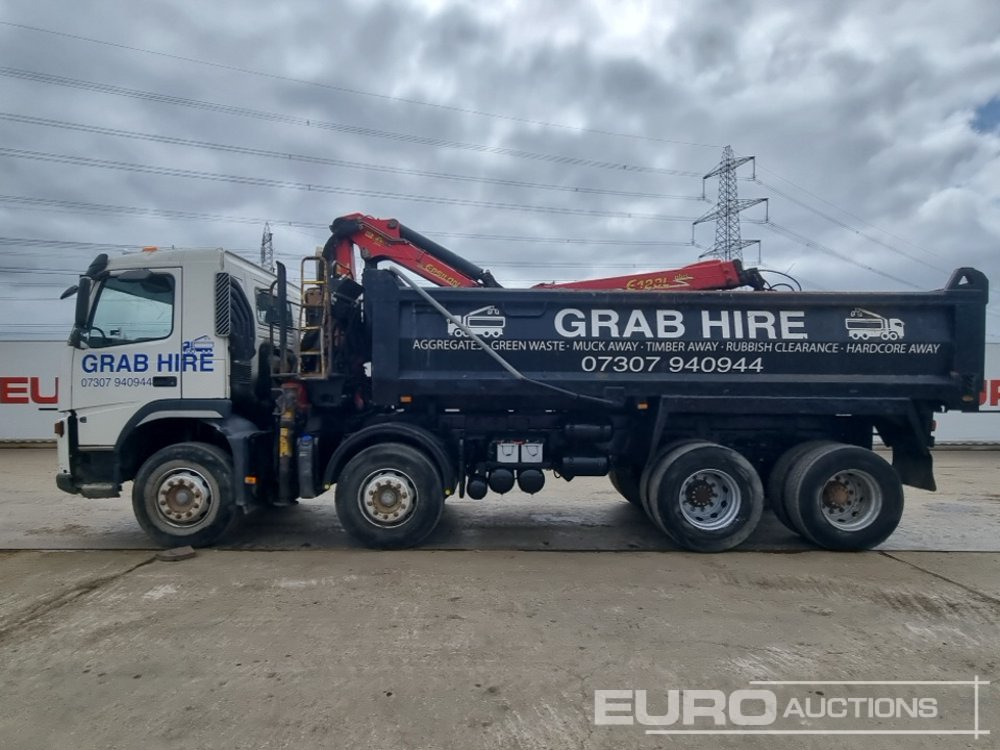 2008 Volvo FM - Tipper, Crane truck: picture 2 2008 Volvo FM - Tipper, Crane truck: picture 2