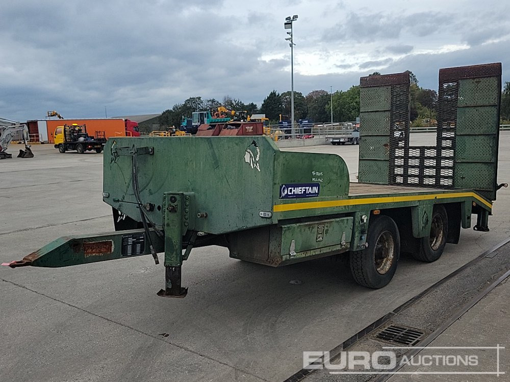 2010 Cheiftan Twin Axle Draw Bar Plant Trailer, Air Brakes, Hydraulic Ramp - Plant trailer: picture 1 2010 Cheiftan Twin Axle Draw Bar Plant Trailer, Air Brakes, Hydraulic Ramp - Plant trailer: picture 1