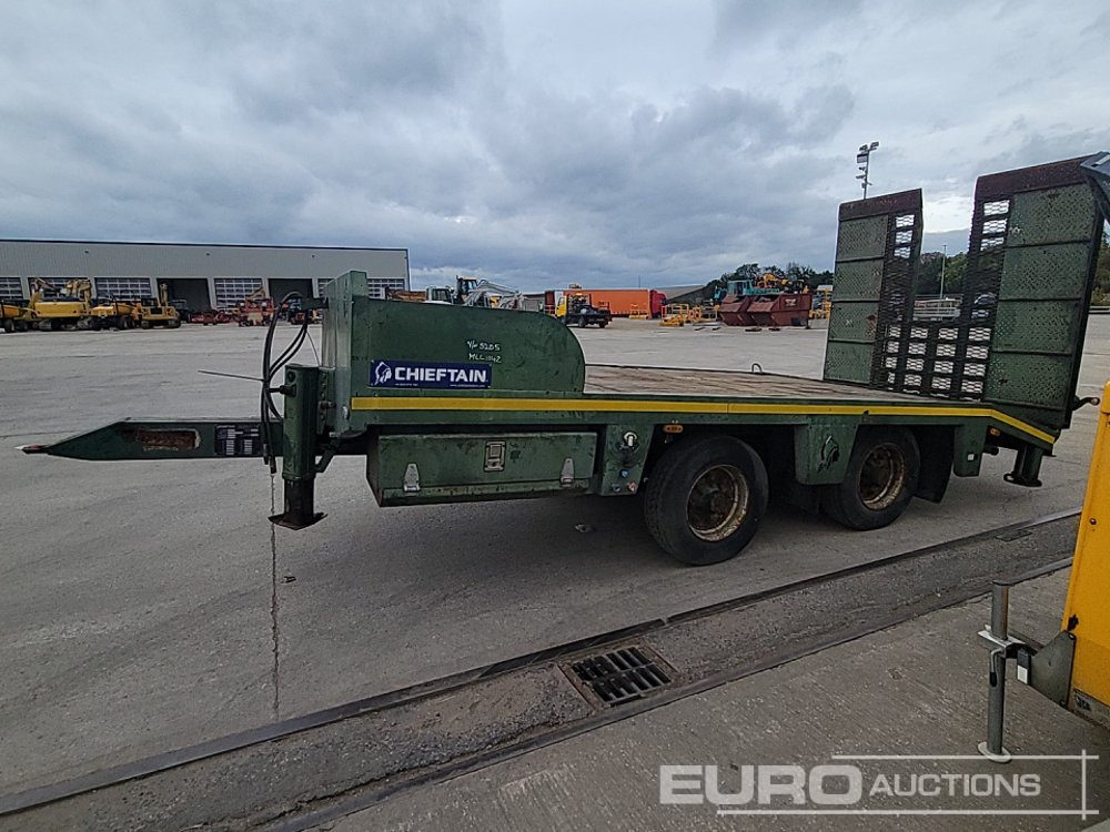 2010 Cheiftan Twin Axle Draw Bar Plant Trailer, Air Brakes, Hydraulic Ramp - Plant trailer: picture 2 2010 Cheiftan Twin Axle Draw Bar Plant Trailer, Air Brakes, Hydraulic Ramp - Plant trailer: picture 2