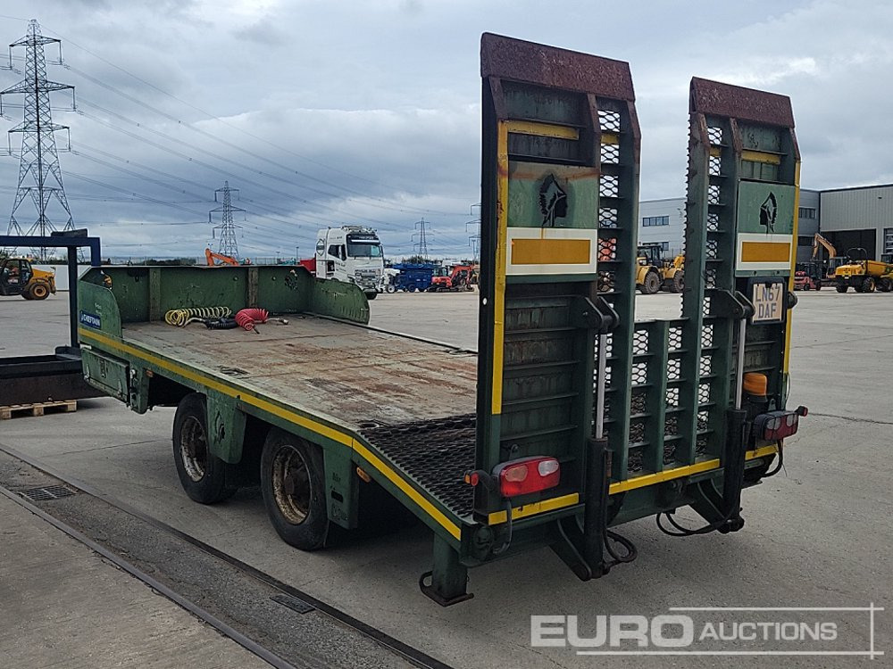2010 Cheiftan Twin Axle Draw Bar Plant Trailer, Air Brakes, Hydraulic Ramp - Plant trailer: picture 3 2010 Cheiftan Twin Axle Draw Bar Plant Trailer, Air Brakes, Hydraulic Ramp - Plant trailer: picture 3