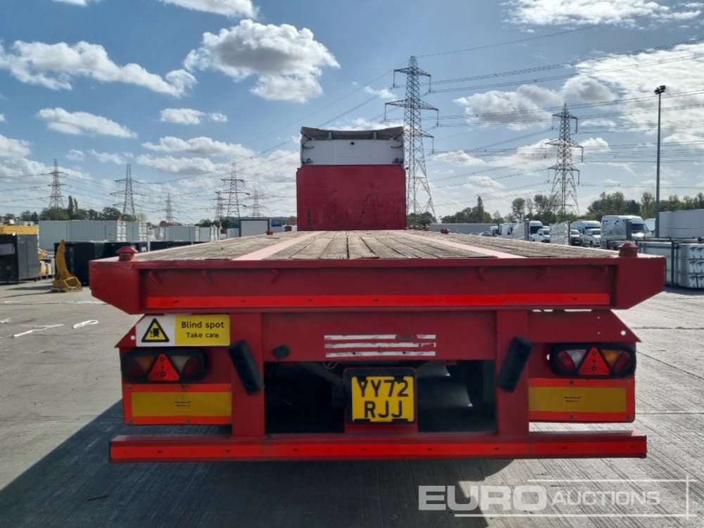 2010 Dennison Tri-Axle - Dropside/ Flatbed semi-trailer: picture 4 2010 Dennison Tri-Axle - Dropside/ Flatbed semi-trailer: picture 4