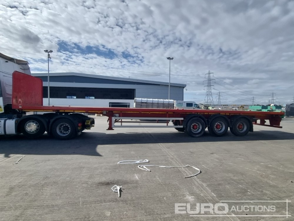 2010 Dennison Tri-Axle - Dropside/ Flatbed semi-trailer: picture 2 2010 Dennison Tri-Axle - Dropside/ Flatbed semi-trailer: picture 2
