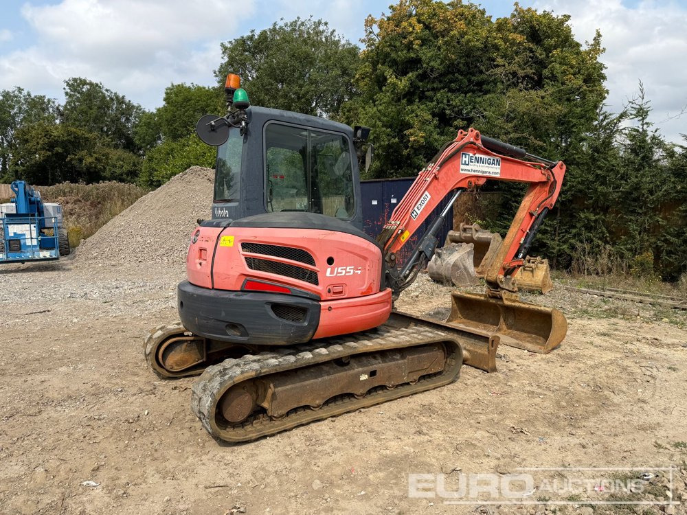 2011 Kubota U55-4 - Mini excavator: picture 2 2011 Kubota U55-4 - Mini excavator: picture 2