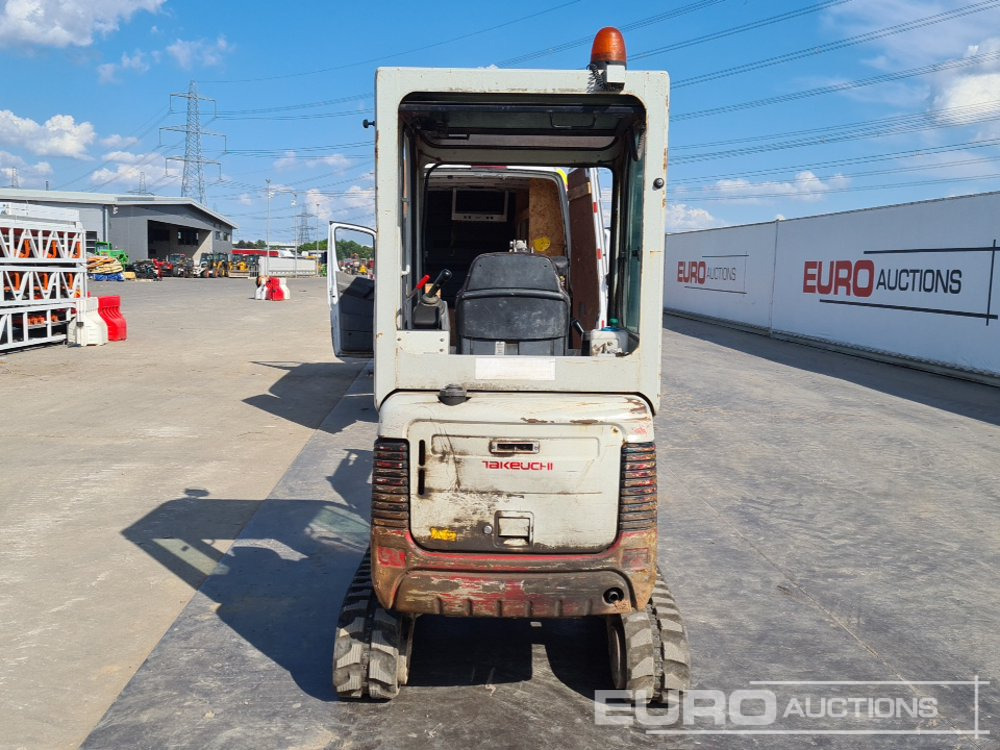 2011 Takeuchi TB016 - Mini excavator: picture 4 2011 Takeuchi TB016 - Mini excavator: picture 4