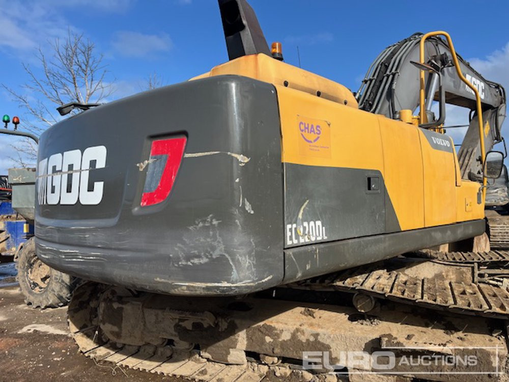 2012 Volvo EC220DL - Crawler excavator: picture 3 2012 Volvo EC220DL - Crawler excavator: picture 3