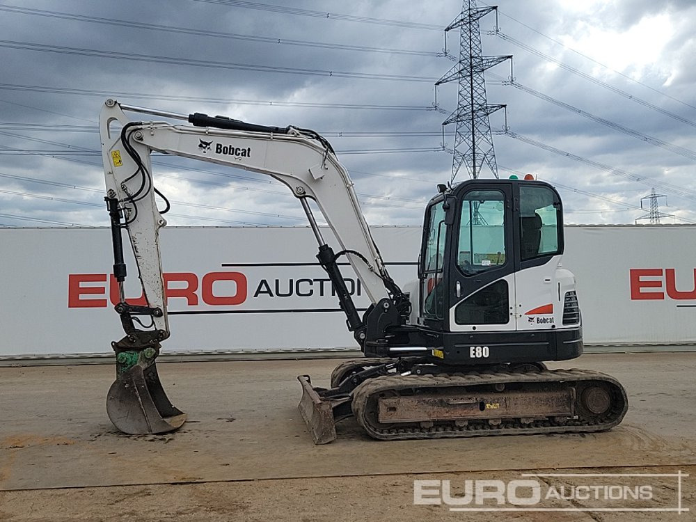 2013 Bobcat E80 - Mini excavator: picture 2 2013 Bobcat E80 - Mini excavator: picture 2